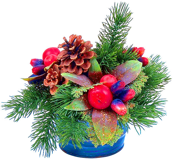 Букет из шишек